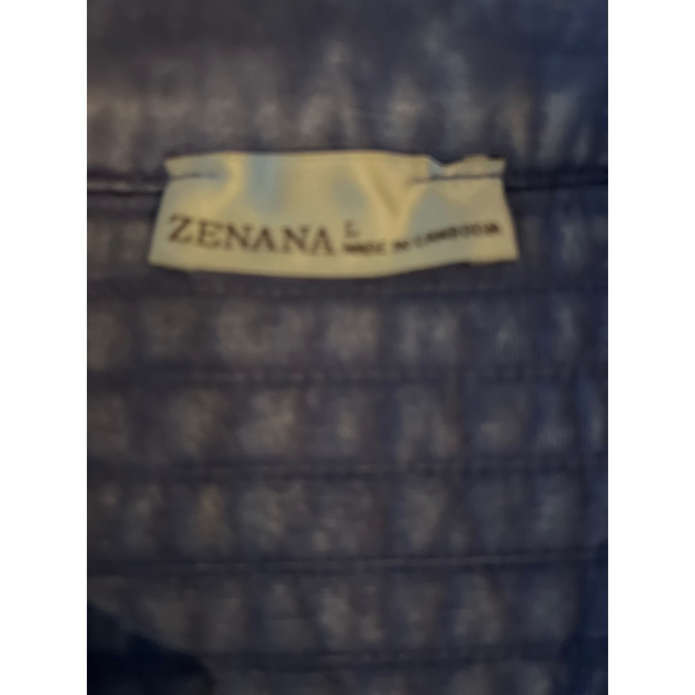 Zenana Purple/Gray Acid Wash Quarter Snap Sweatshirt Large - Picture 4 of 8